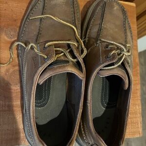 Clarks Men's Brown Leather Shoes